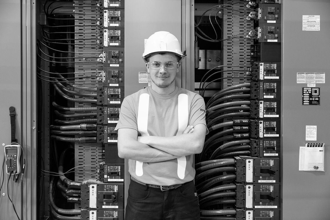 a worker on the job site